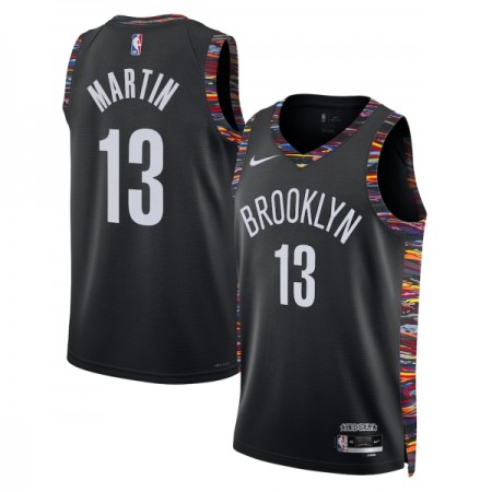 Dres Brooklyn Nets Tyrese Martin Nike 2025-26 City Edition Crno Swingman
